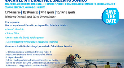 Vacanze a pedali nel Salento Jonico corso per operatori del turismo rea...